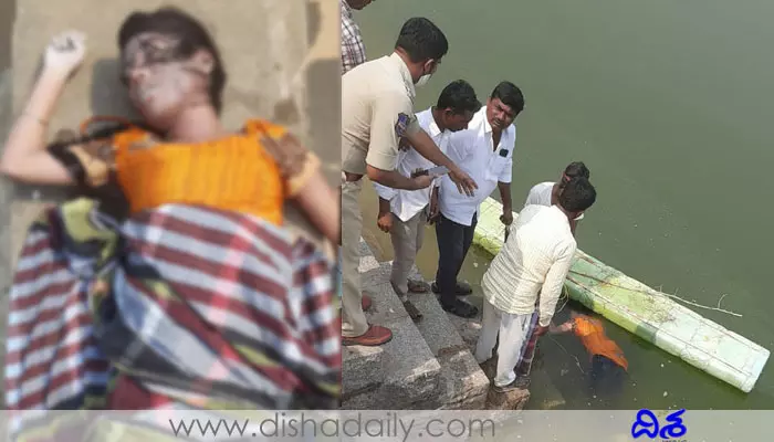 అమ్మ అన్నం తినమన్నదని డిండిలో దూకిన కూతురు