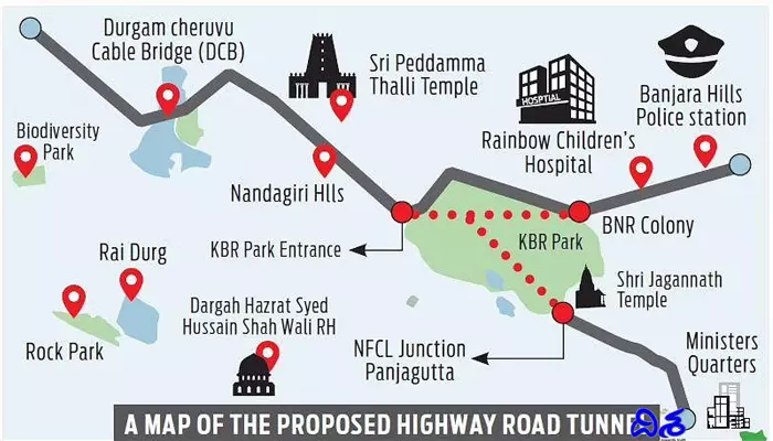 దేశంలోనే అతి పొడవైన సొరంగమార్గం హైదరాబాద్‌లో..?