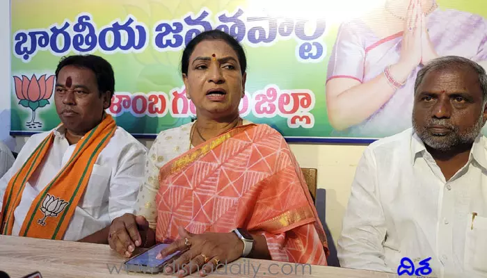 DK Aruna: జోగులాంబ సన్నిధికి రండి నిజానిజాలు తేలుద్దాం: డీకే అరుణ