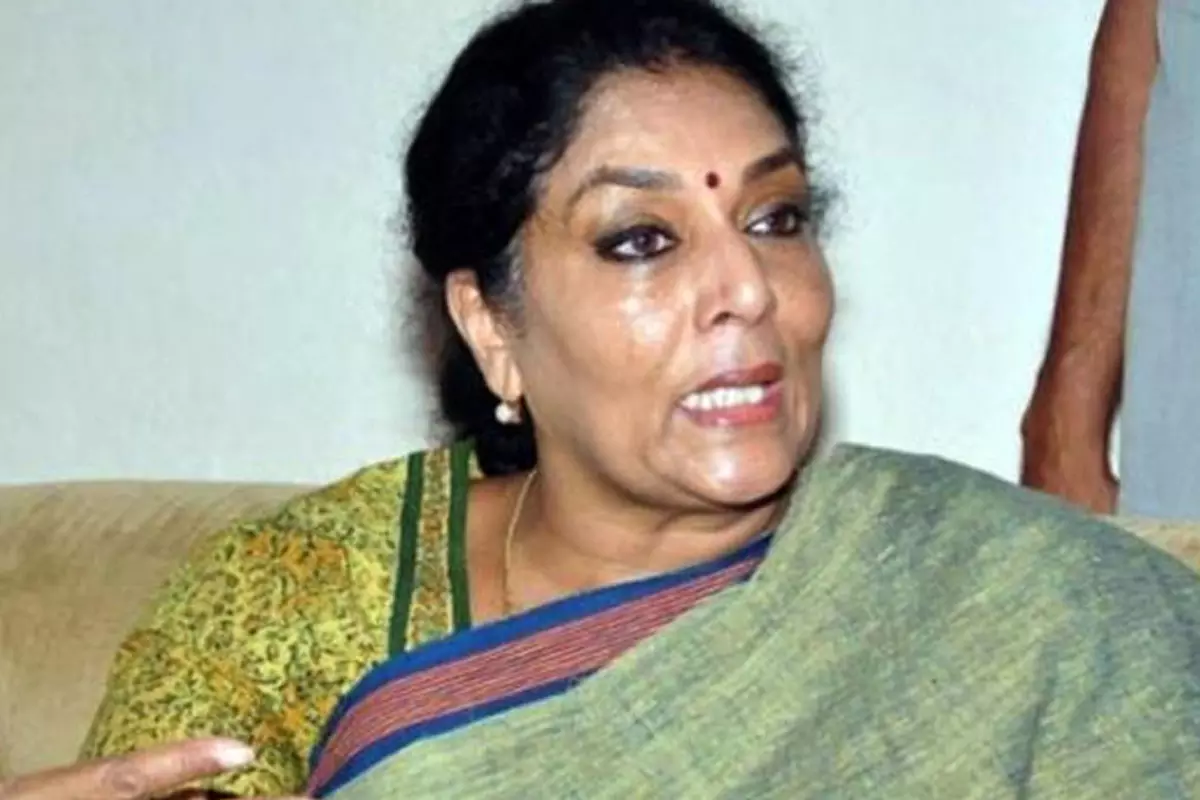 Renuka Chowdhury warns panjagutta si at raj bhavan protest