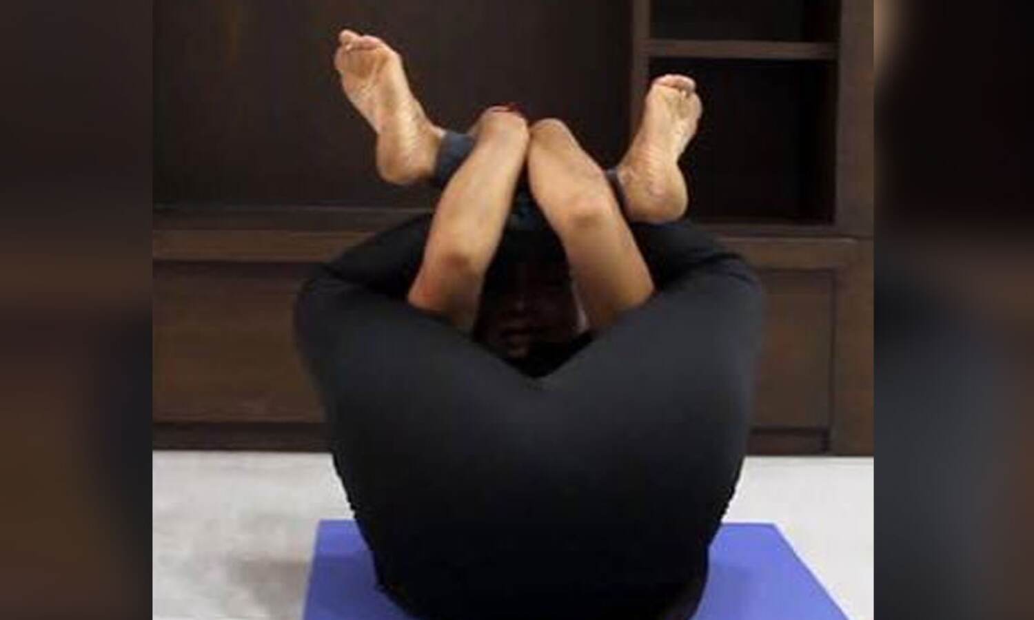 Yoga For Inner Peace - Supta Garbhasana : this is the posture that we are  in when we are in our mother's womb #hatha #yoga #garbhasana  #flexibilitytraining #flexibility #advancedasana #advancedyoga #hathayoga |  Facebook