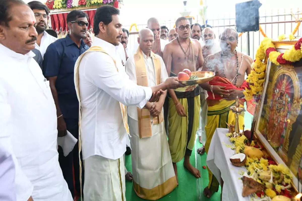 Vakula Matha Temple has been inaugurated by CM Jagan