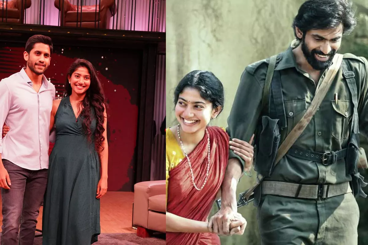 Sai Pallavi Best Friends in Tollywood Rana and Naga Chaitanya