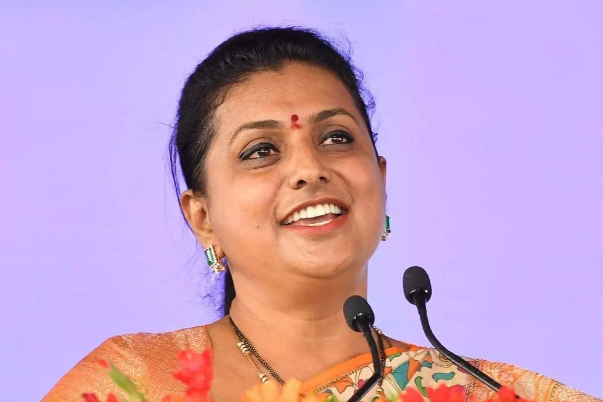 Minister RK Roja Speech In YSRCP Plenary