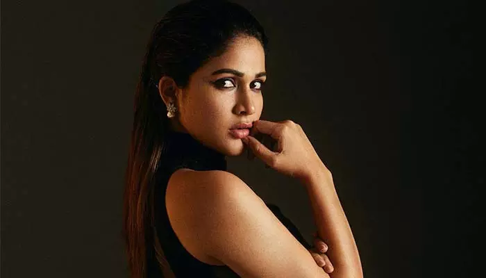 Andala Rakshasi Lavanya Tripathi Stunning In Black