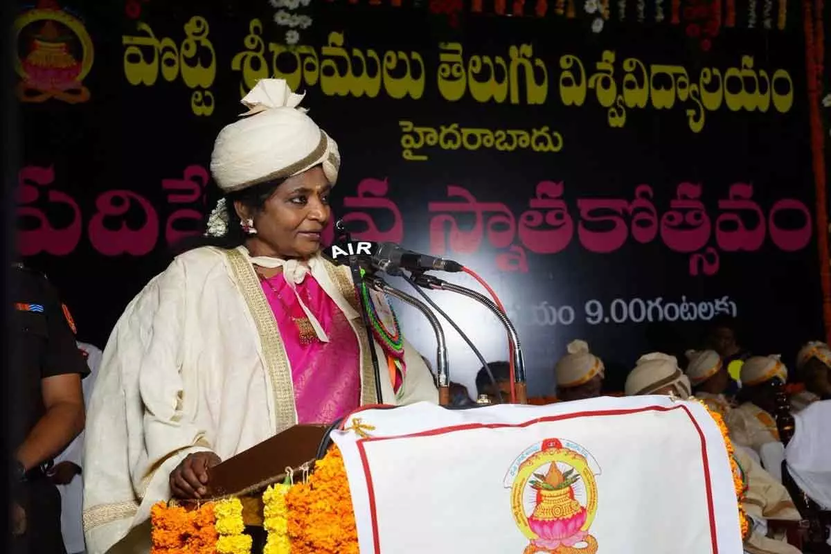 Governor Tamilisai Says National Education Policy Should Implement in All Universities