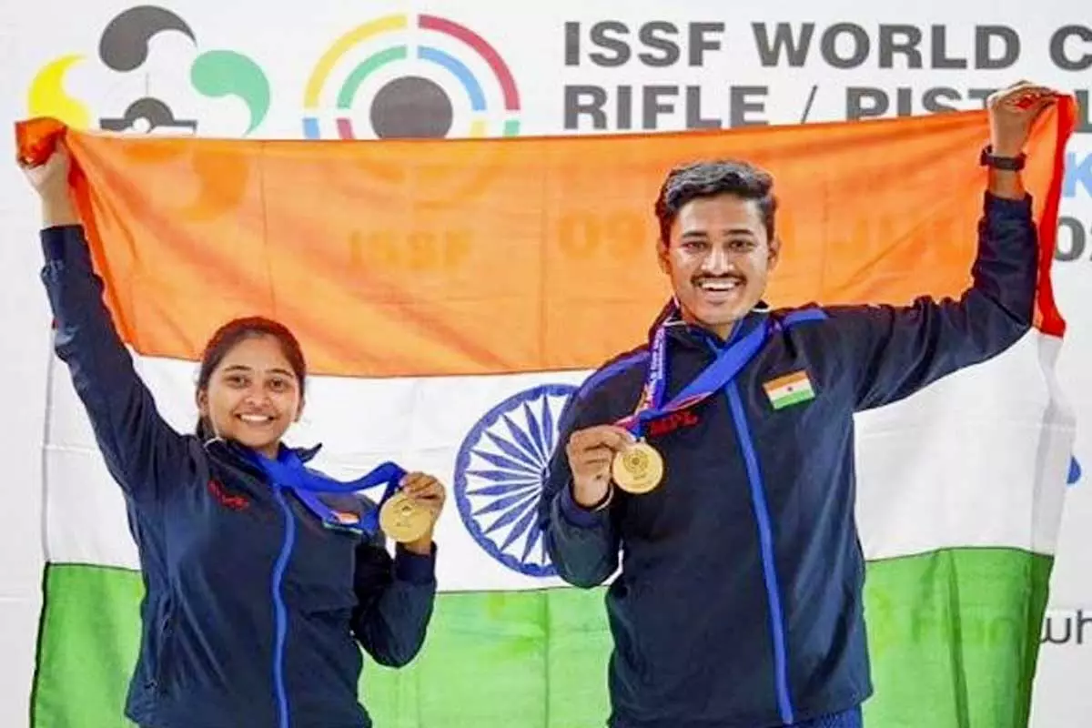 India Wins 15 Medals In Shooting World Cup 2022