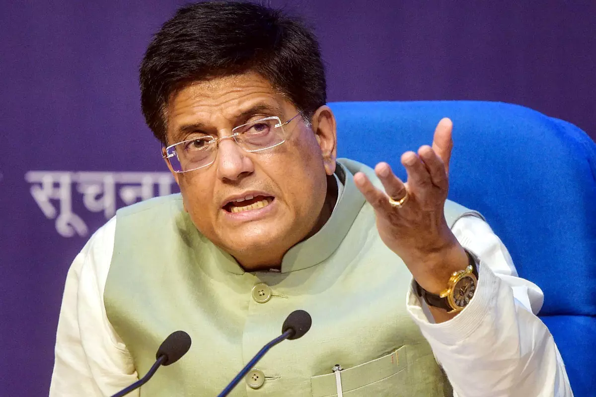 Union Minister Piyush Goyal Says, Failed Government in Telangana