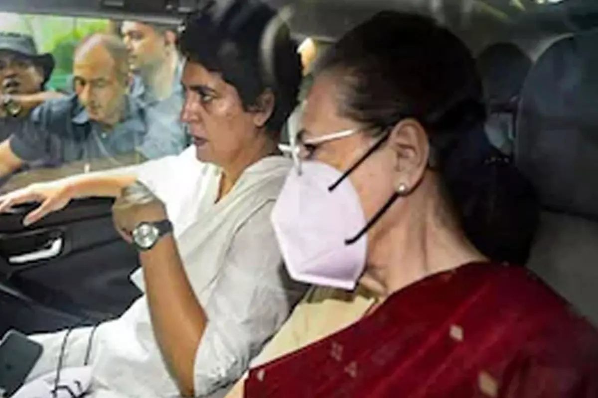 Sonia Gandhi Arrives at ED Office for questioning In National Herald Case