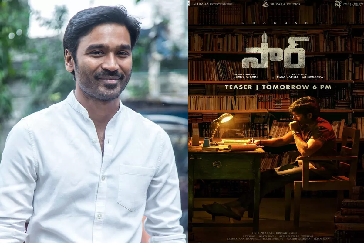 Dhanushs First Glimpse Out From Sir movie