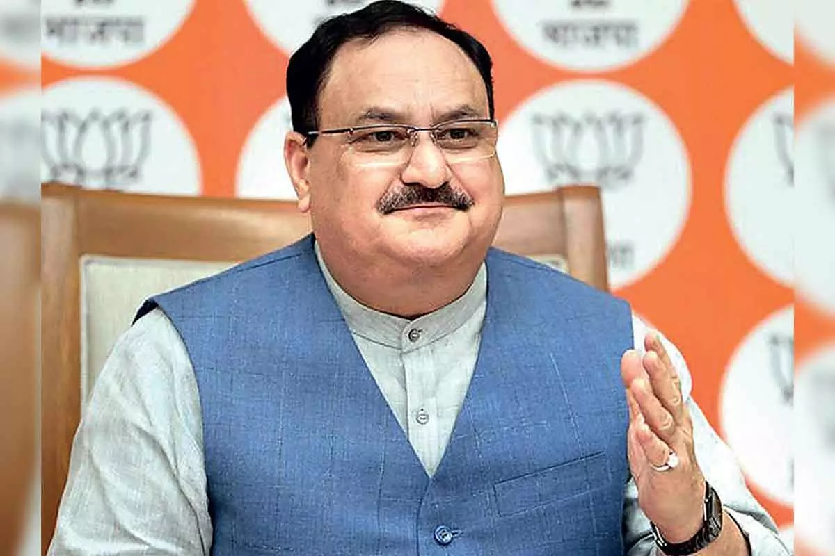 JP Nadda Alleged that Congress Protests are not Satyagraha