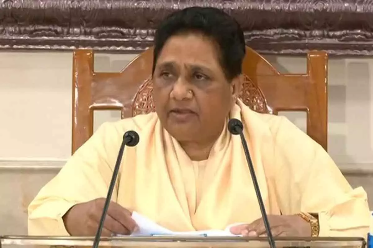 Mayawati Calls Chowdhurys Rashtrapatni Remarks Shameful