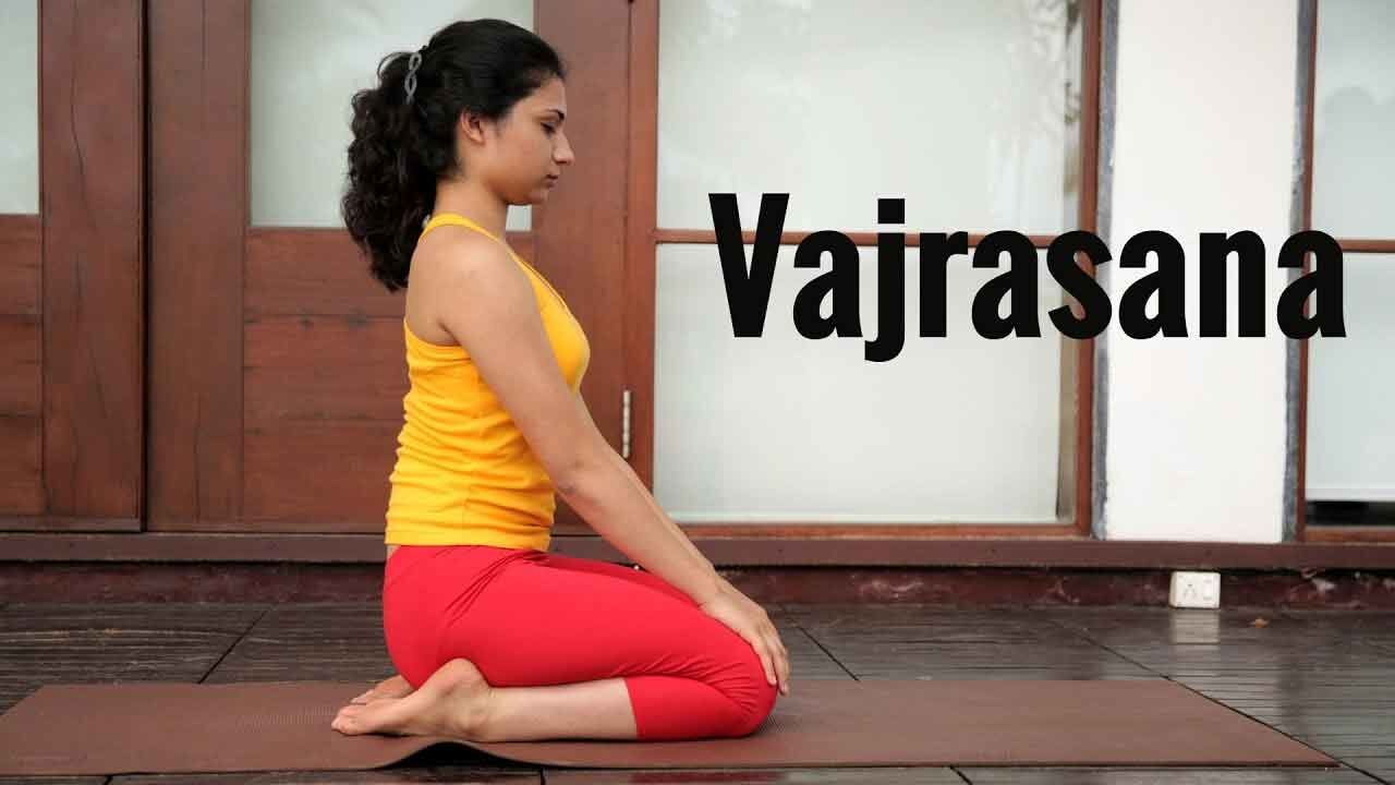 Vajrasana (Thunderbolt Pose) - Yoga asana to improve Digestion