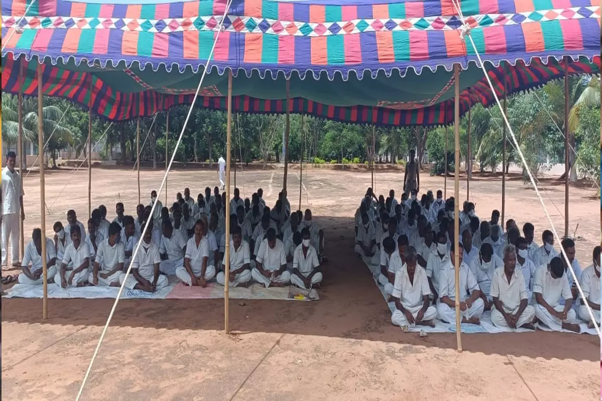 Raksha Bandhan Celebrations in Nellore Central jail