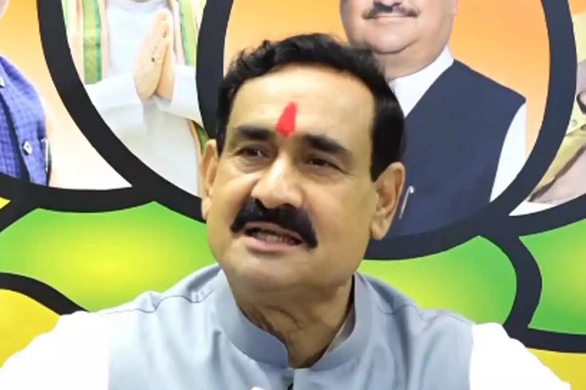 మధ్యప్రదేశ్ హోంశాఖ మంత్రి Narottam Mishra షాకింగ్ కామెంట్స్