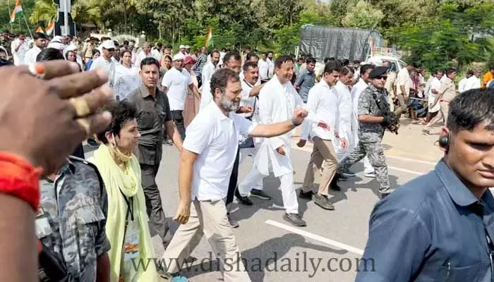 ఏపీలోకి ప్రవేశించిన రాహుల్ గాంధీ జోడో యాత్ర