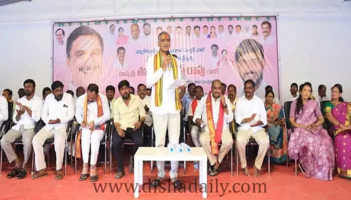 పనిచేసే ప్రభుత్వాన్ని దీవించండి: Minister Harish Rao