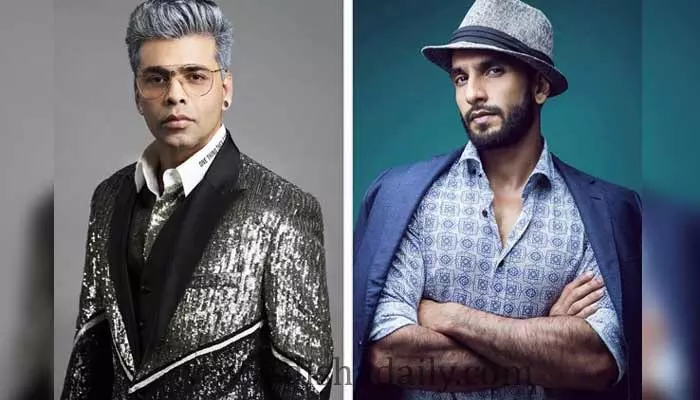 Karan Johar బయోపిక్‌.. హీరోగా Ranveer Singh ?