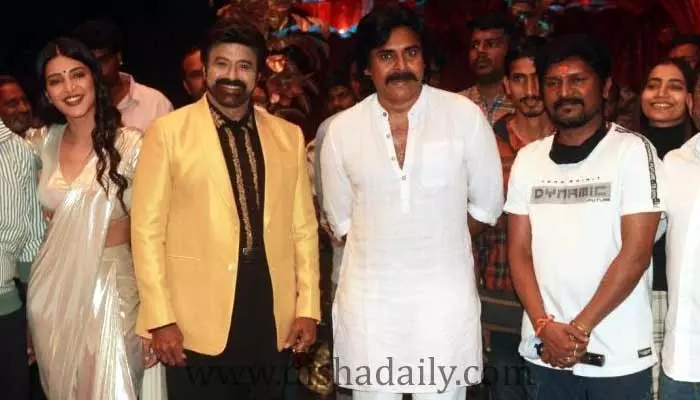 Balayya సెట్లో పవన్ సందడి