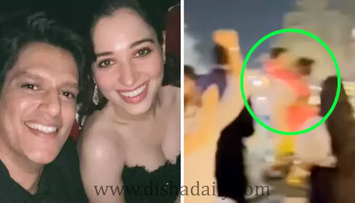 Tamannaah :Vijay Varma తో Dating చేస్తోన్న తమన్నా.. Kiss చేస్తూ దొరికిపోయారు!!