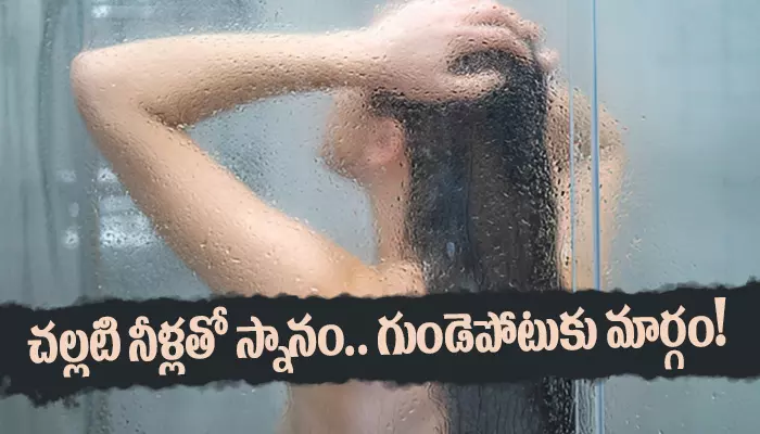 Heart attack : చల్లటి నీళ్లతో స్నానం.. గుండెపోటుకు మార్గం!