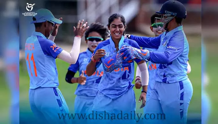 U19 Womens T20 World Cup : లంకపై భారత్ ఘన విజయం