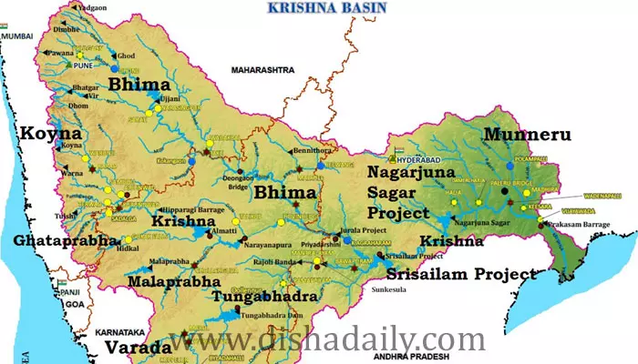 గ్రూప్ -2,3,4 /SI, కానిస్టేబుల్ ప్రత్యేకం: జాగ్రఫీ క్రిష్ణా నది ఉపనదులు