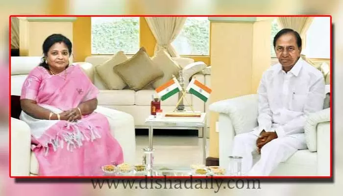 గవర్నర్‌, సీఎం KCR మధ్య సఖ్యత కుదిరినట్టేనా..?