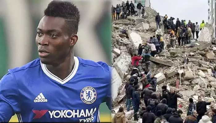 టర్కీ భూకంపం శిథిలాల కింద చిక్కుకున్న Ghana footballer Christian Atsu