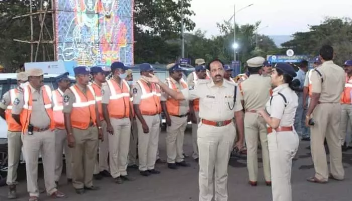 Srisailamలో కట్టుదిట్టమైన భద్రత.. రంగంలోకి దిగిన ఎస్పీ