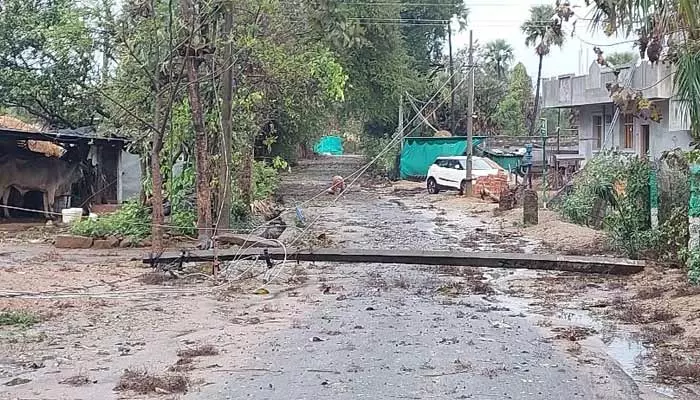 వరంగల్ జిల్లాలో వడగండ్ల వాన