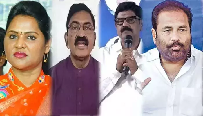 నలుగురు ఎమ్మెల్యేలపై సస్పెన్షన్​ వేటుతో వైసీపీలో భారీ కుదుపు