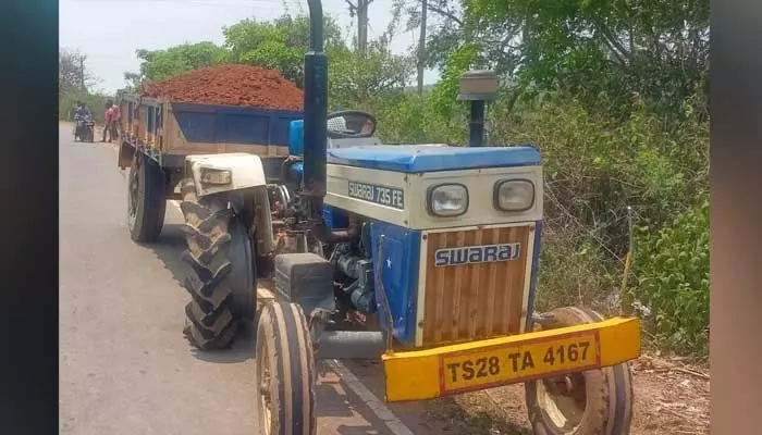 యదేచ్చగా మట్టి దందా.. పట్టించుకోని మైనింగ్ శాఖ..