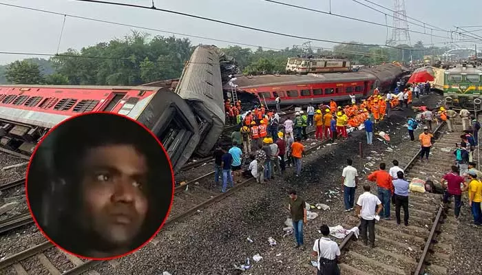 Coromandel express accident :కోరమండల్ ట్రైన్ యాక్సిడెంట్ : ప్రత్యక్ష సాక్షి ఏం చెప్పారంటే