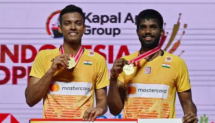 BWF rankings: కెరీర్ బెస్ట్ ర్యాంక్‌కు సాత్విక్ జోడీ..