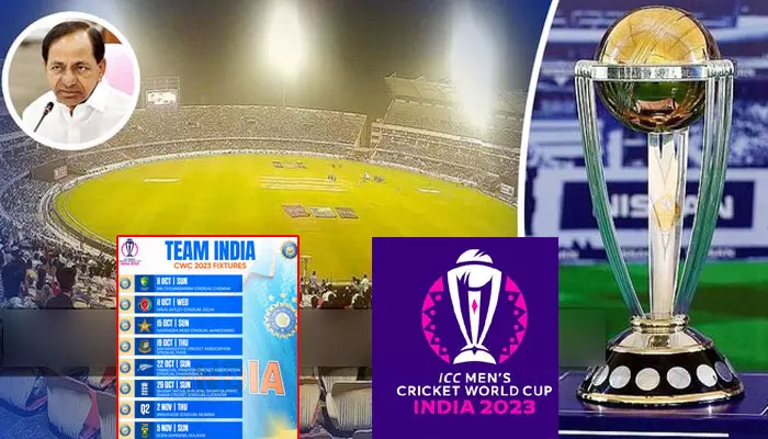 ICC World Cup 2023 schedule: కేసీఆర్ ఆ నిర్ణయమే.. క్రికెట్ ఫ్యాన్స్ కొంపముంచిందా..!