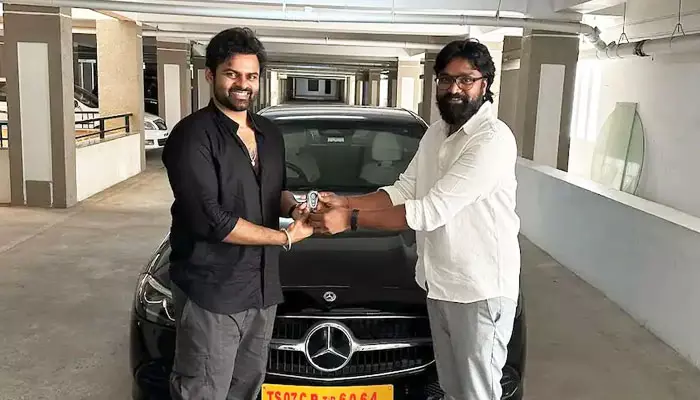 Sai Dharam Tej : బెంజ్ కారు గిఫ్ట్ ఇచ్చిన మెగా హీరో సాయి ధరమ్ తేజ్.. ఎందుకో తెలుసా?