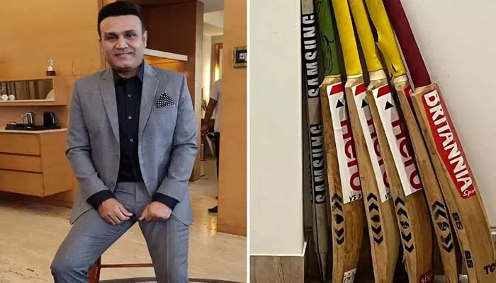 Virender Sehwag : ట్రిపుల్ సెంచరీలతో సెహ్వాగ్ విధ్వంసం సృష్టించిన బ్యాట్‌లు ఇవే..