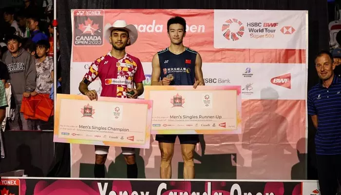 Canada Open 2023: కెనడా ఓపెన్ టైటిల్ కైవసం చేసుకున్న భారత స్టార్ షట్లర్