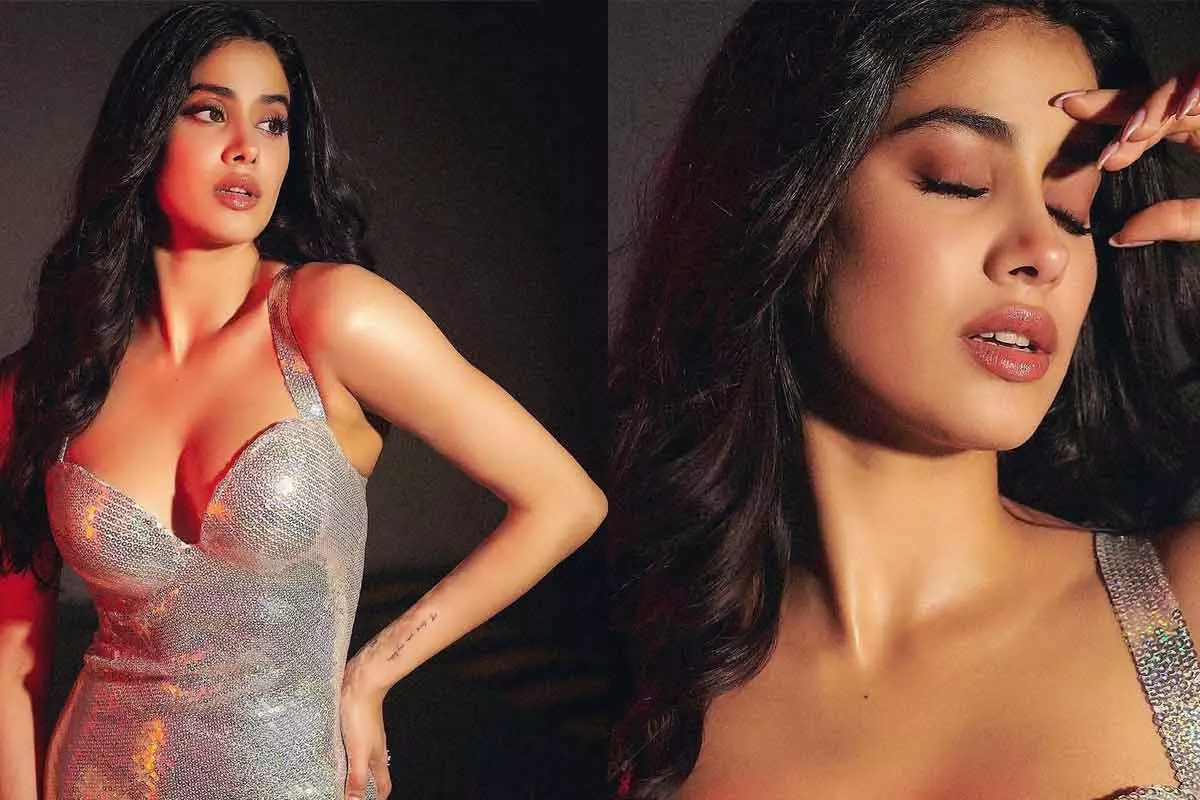 Janhvi Kapoor Shows Her Biggest Curves : అదిరిపోయే అవుట్‌ఫిట్‌లో జాన్వీ కపూర్