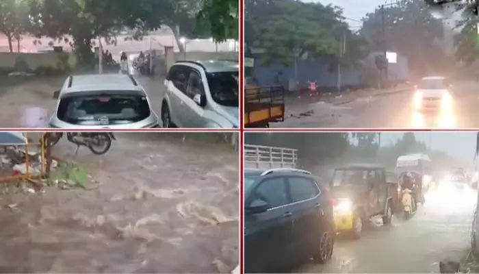 Rains: హైదరాబాద్‌లో భారీ వర్షం.. పరిస్థితి ఇంత దారుణమా.. ?