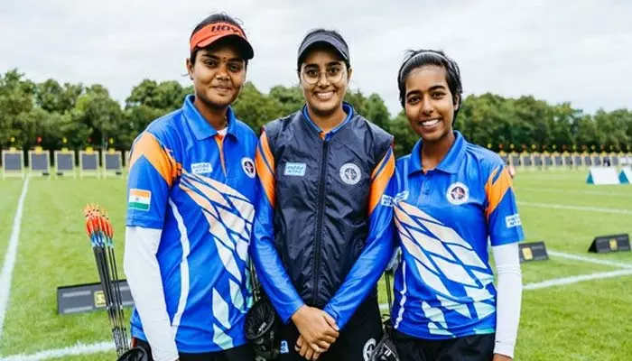 World Archery Championships: చరిత్ర సృష్టించిన భారత మహిళా ఆర్చర్లు..