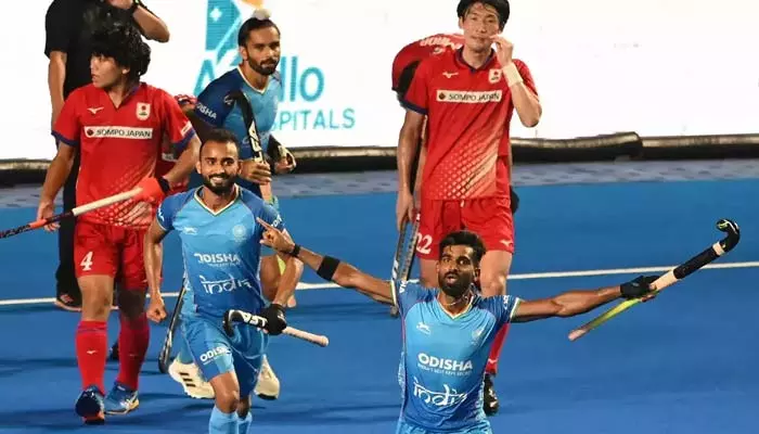 Asian Champions Trophy 2023: జపాన్‌పై భారత్ ఘన విజయం.. ఫైనల్‌లో మలేసియాతో ఢీ