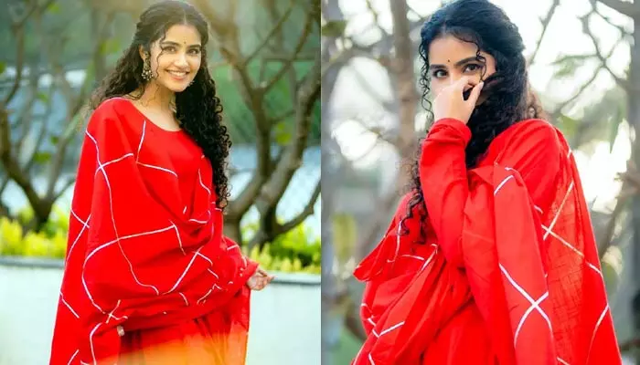 Anupama Parameswaran : రెడ్ డ్రెస్‌లో అనుపమ క్యూట్ స్టిల్స్..