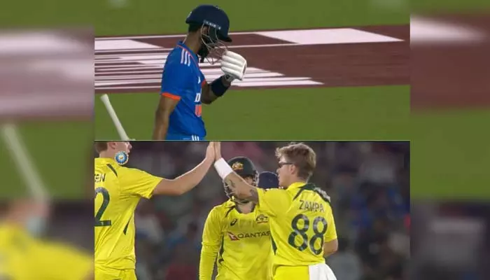 IND vs AUS 1st ODI: రుతురాజ్‌ ఔట్.. తొలి వికెట్ కోల్పోయిన భారత్‌