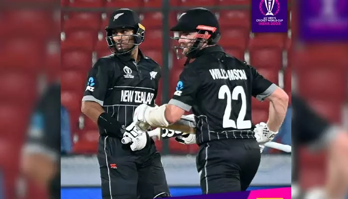 ICC World Cup 2023 Warm Up Match: భారీ టార్గెట్‌ను ఛేదించిన న్యూజిలాండ్