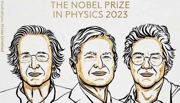 Nobel Prize: ఫిజిక్స్‌లో ముగ్గురికి నోబెల్..