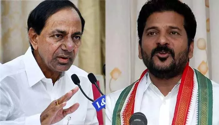 Revanth Reddy : కేసీఆర్ బాస్ ఆయనే.. రేవంత్ రెడ్డి సంచలన వ్యాఖ్యలు