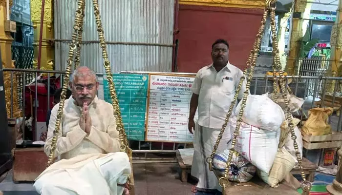 Tiruchanur: పద్మావతి అమ్మవారికి మొక్కులు చెల్లించిన మంత్రి వేణు