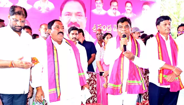 కాంగ్రెస్ పార్టీ కార్పొరేట్ శక్తుల చేతుల్లోకి వెళ్లింది : ఎమ్మెల్యే సండ్ర